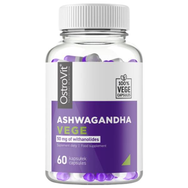 Stimulatoare de testosteron OstroVit Ashwagandha VEGE (5903246223361) 60 photo 1 Stimulatoare de testosteron OstroVit Ashwagandha VEGE (5903246223361) 60 photo 1
