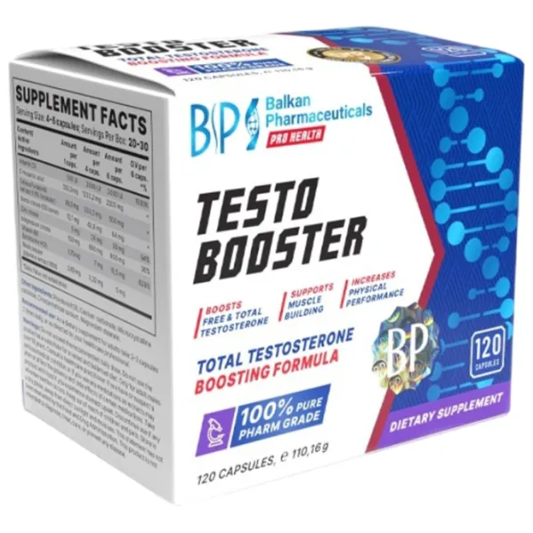Stimulatoare de testosteron Balkan Pharmaceuticals TestoBooster (4840982011542) 120 photo 1 Stimulatoare de testosteron Balkan Pharmaceuticals TestoBooster (4840982011542) 120 photo 1