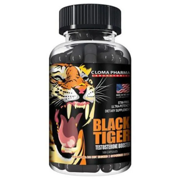 Stimulatoare de testosteron Cloma Pharma BLACK TIGER (816170021550) 100 photo 1 Stimulatoare de testosteron Cloma Pharma BLACK TIGER (816170021550) 100 photo 1