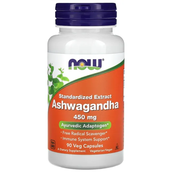 Stimulatoare de testosteron Now Foods Ashwagandha Stress Relief (733739023759) 60 photo 1 Stimulatoare de testosteron Now Foods Ashwagandha Stress Relief (733739023759) 60 photo 1