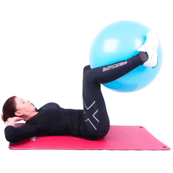 Fitball Insportline 3910 65 cm / Multicolor photo 4