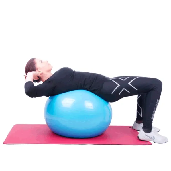 Fitball Insportline 3910 65 cm / Multicolor photo 5
