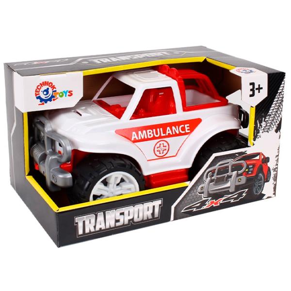 Mașină Technok 4982 4823037604982  / / Red White photo 3