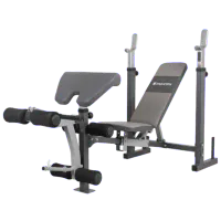 Спортивная скамья Insportline IN20955 Силовые упражнения / Черный