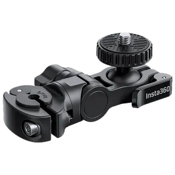 Fixator Insta360 Motorcycle Rear View Mirror Mount Black photo 1