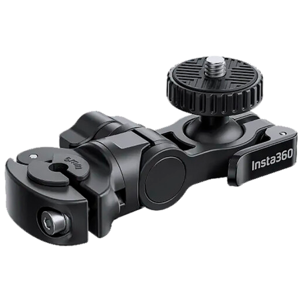 Fixator Insta360 Motorcycle Rear View Mirror Mount Black photo 1
