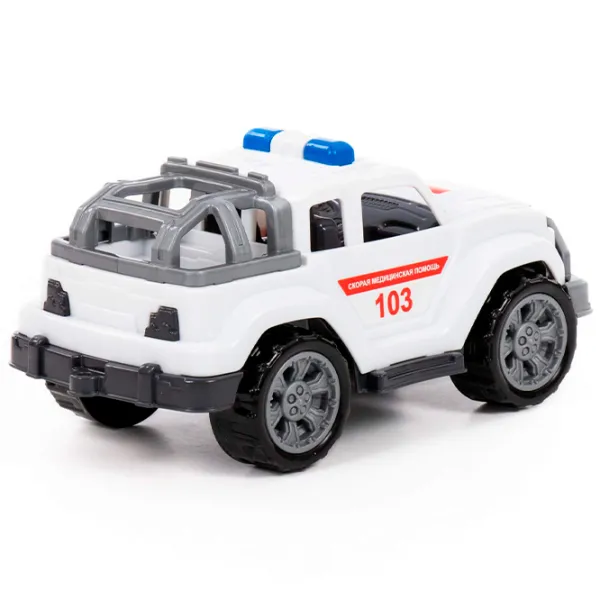 Машинка Polеsie Legioner 4810344084705  / / Серый Белый photo 4