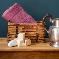 Полотенце Issimo Home Marsilya Розовый