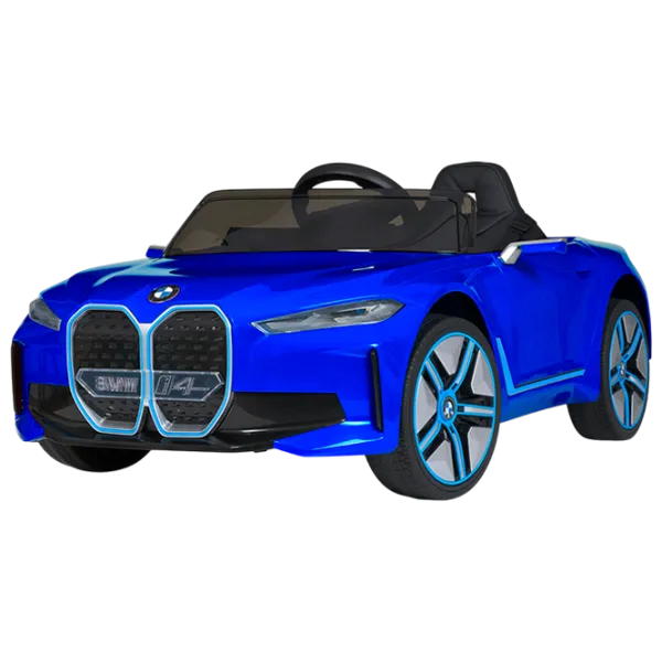 Электромобиль BMW i4 Lean Cars JE1009/3 8 км/ч / 30 кг / 3+ / Синий photo 1