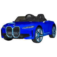 Электромобиль BMW i4 Lean Cars JE1009/3 8 км/ч / 30 кг / 3+ / Синий
