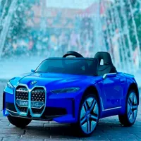 Mașină electrică BMW i4 Lean Cars JE1009/3 8 km/h / 30 kg / 3+ / Blue photo 2