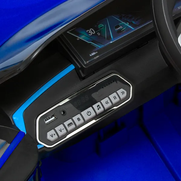 Электромобиль BMW i4 Lean Cars JE1009/3 8 км/ч / 30 кг / 3+ / Синий photo 4