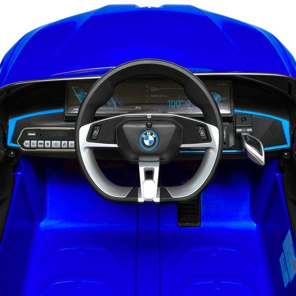 Электромобиль BMW i4 Lean Cars JE1009/3 8 км/ч / 30 кг / 3+ / Синий photo 5