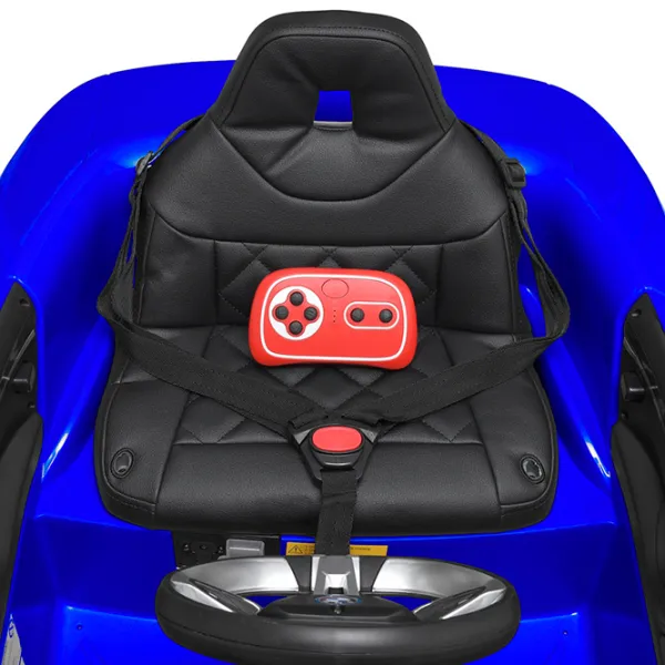 Электромобиль BMW i4 Lean Cars JE1009/3 8 км/ч / 30 кг / 3+ / Синий photo 6