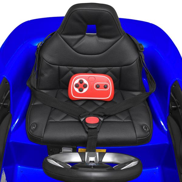 Электромобиль BMW i4 Lean Cars JE1009/3 8 км/ч / 30 кг / 3+ / Синий photo 6