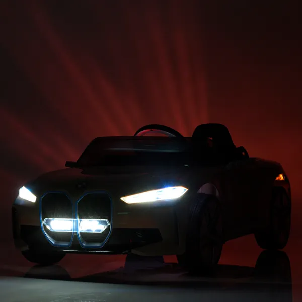 Электромобиль BMW i4 Lean Cars JE1009/3 8 км/ч / 30 кг / 3+ / Синий photo 7