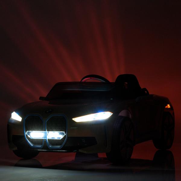 Электромобиль BMW i4 Lean Cars JE1009/3 8 км/ч / 30 кг / 3+ / Синий photo 7