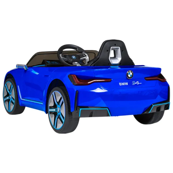 Электромобиль BMW i4 Lean Cars JE1009/3 8 км/ч / 30 кг / 3+ / Синий photo 8