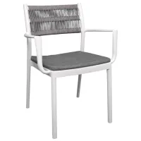 Scaun de bucătărie DecoPrim Arif Polipropilenă/ White 