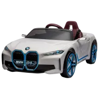 Электромобиль BMW i4 Lean Cars JE1009/1 8 км/ч / 30 кг / 3+ / Белый