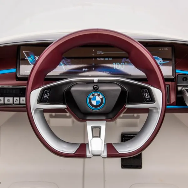 Электромобиль BMW i4 Lean Cars JE1009/1 8 км/ч / 30 кг / 3+ / Белый photo 4