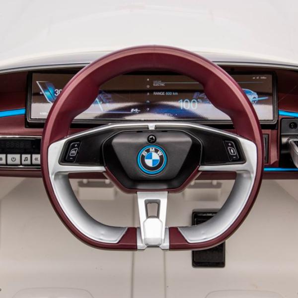 Электромобиль BMW i4 Lean Cars JE1009/1 8 км/ч / 30 кг / 3+ / Белый photo 4