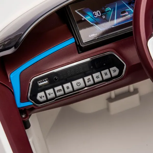 Электромобиль BMW i4 Lean Cars JE1009/1 8 км/ч / 30 кг / 3+ / Белый photo 5