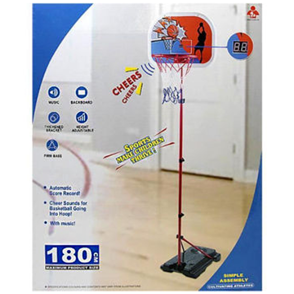 Набор для баскетбола New World 692060  Красный / Металл photo 1