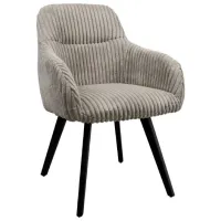 Scaun de bucătărie DecoPrim Robin Velvet/ Gray 