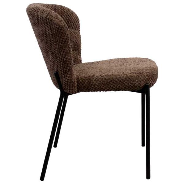 Scaun de bucătărie DecoPrim Escada Vivaldi Stofă/ Brown  photo 3 Scaun de bucătărie DecoPrim Escada Vivaldi Stofă/ Brown  photo 3