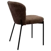 Scaun de bucătărie DecoPrim Escada Vivaldi Stofă/ Brown photo 4