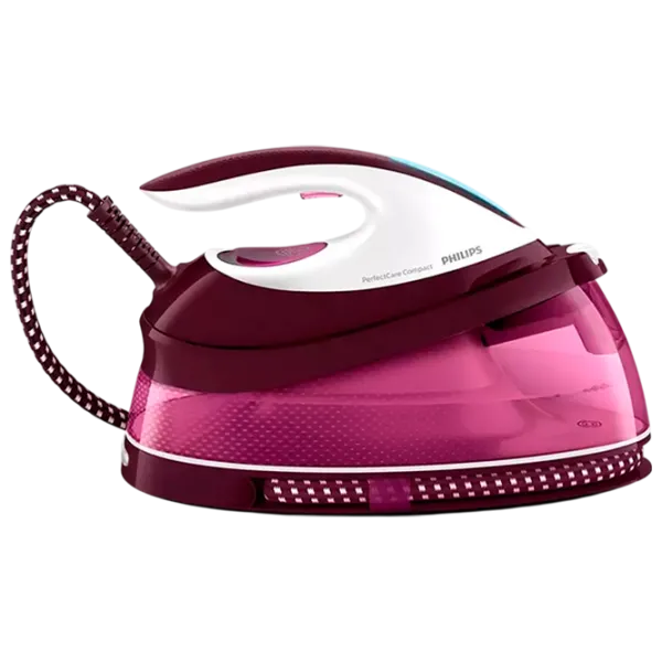 Утюг Philips GC7842/40 С парогенератором / 2400 Вт / Пурпурный photo 1 Утюг Philips GC7842/40 С парогенератором / 2400 Вт / Пурпурный photo 1