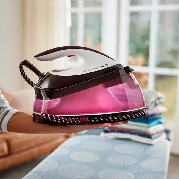 Утюг Philips GC7842/40 С парогенератором / 2400 Вт / Пурпурный photo 5 Утюг Philips GC7842/40 С парогенератором / 2400 Вт / Пурпурный photo 5