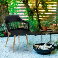 Кухонный стул AG CORNIDO Пластик/ Серый photo 5