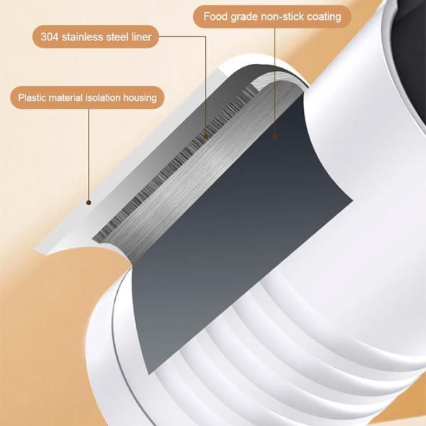 Aparat pentru spumare lapte CreamWave MF01 Plastic photo 3