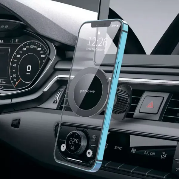 Suport auto Proove Ironside Magnetic Air Black photo 4