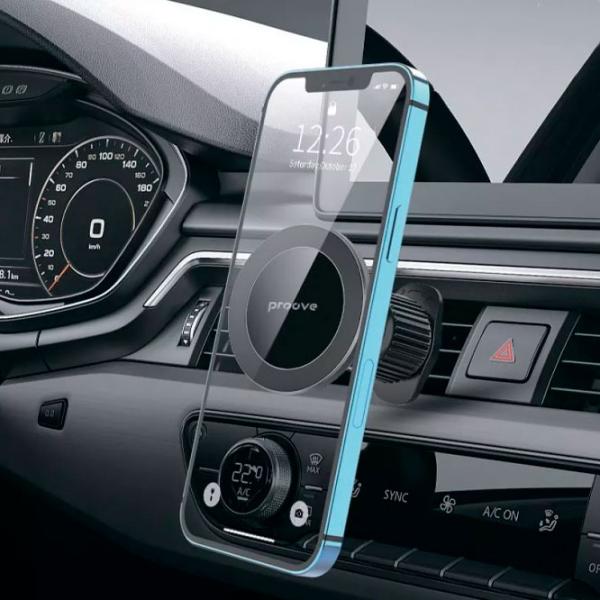 Suport auto Proove Ironside Magnetic Air Black photo 4
