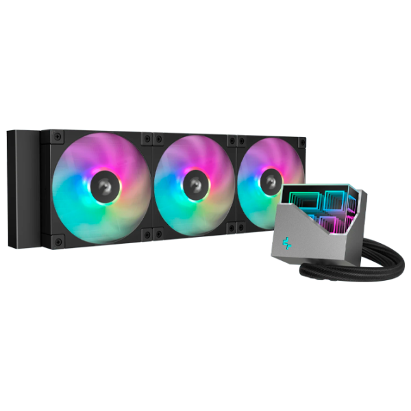 Жидкостное охлаждение Deepcool LT360 Гидродинамический / 2400 об/мин photo 1