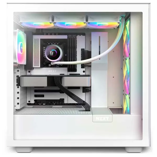Жидкостное охлаждение NZXT Kraken 360 RGB Гидродинамический / 2800 об/мин photo 5