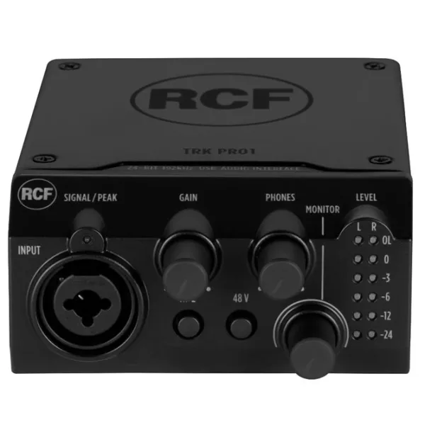 Аудио интерфейс RCF TRK PRO1 192 кГц / 20 Гц - 20 кГц / Черный photo 3