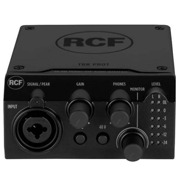 Аудио интерфейс RCF TRK PRO1 192 кГц / 20 Гц - 20 кГц / Черный photo 3