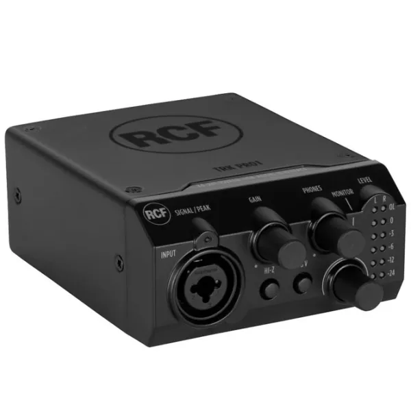 Аудио интерфейс RCF TRK PRO1 192 кГц / 20 Гц - 20 кГц / Черный photo 4