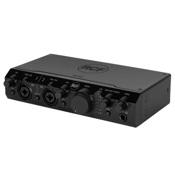 Interfață audio RCF TRK PRO2 192 kHz / 20 Hz - 20 kHz / Black photo 2