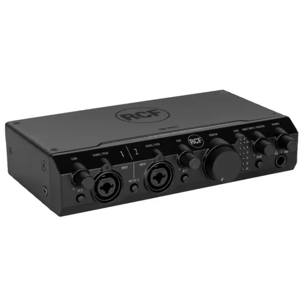 Interfață audio RCF TRK PRO2 192 kHz / 20 Hz - 20 kHz / Black photo 4