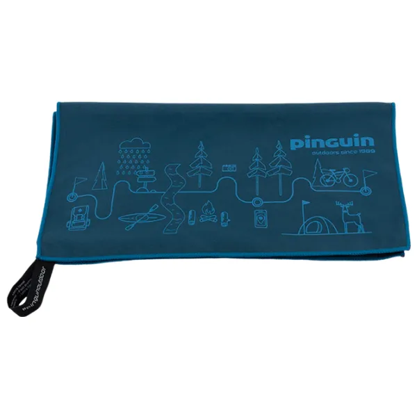 Полотенце Pinguin Micro L Синий photo 1