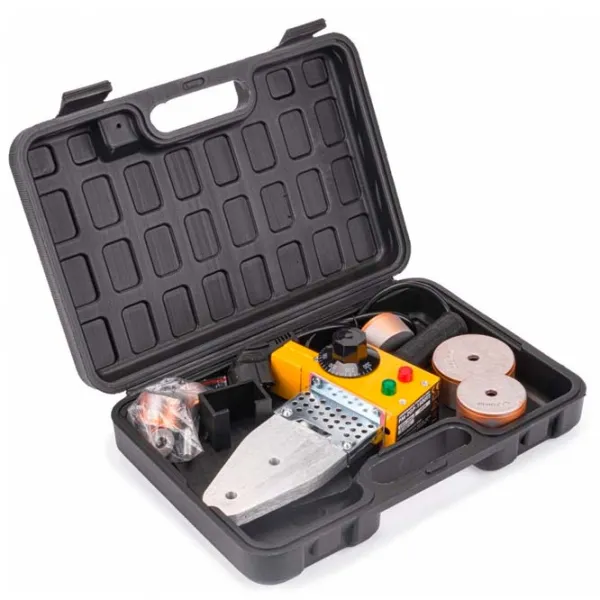 Aparat de sudat țevi din plastic Powermat PM-ZGP-1500T2 1500 W / Racord cuplaj photo 4
