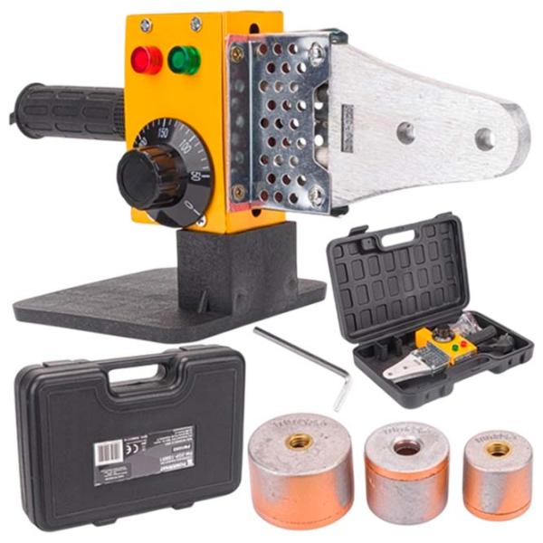 Aparat de sudat țevi din plastic Powermat PM-ZGP-1500T1 1500 W / Racord cuplaj photo 4