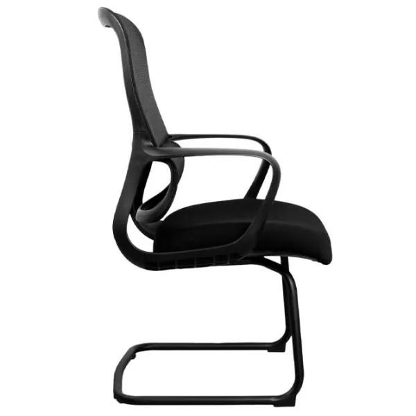 Fotoliu de birou DecoPrim Hari Pânză, plasă acrilică/ Black  photo 2 Fotoliu de birou DecoPrim Hari Pânză, plasă acrilică/ Black  photo 2