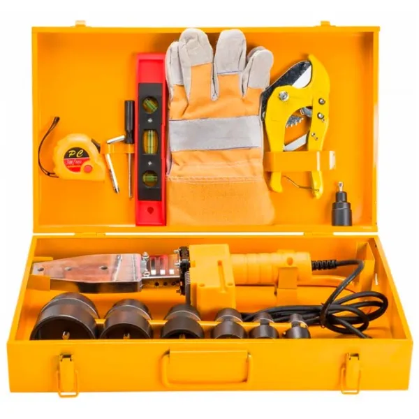 Aparat de sudat țevi din plastic Powermat PM-ZGP-2800 2800 W / Racord cuplaj photo 5