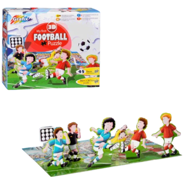 Puzzle Grafix Football 3+/ Numărul de piese: 45 photo 1 Puzzle Grafix Football 3+/ Numărul de piese: 45 photo 1